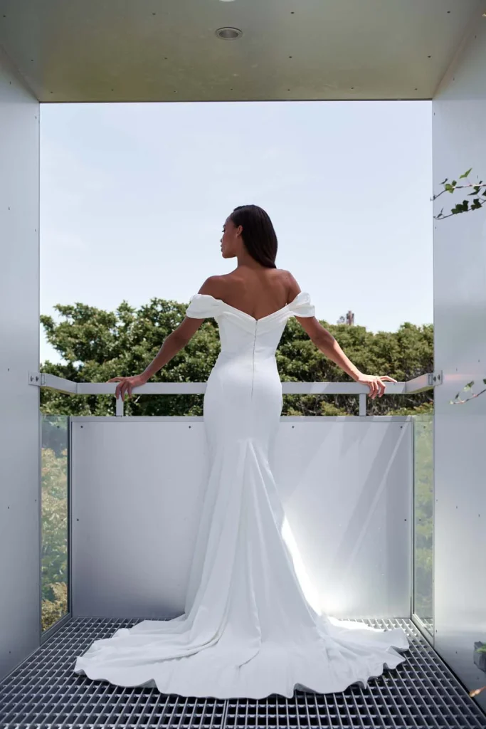 Back view of Altair by Serene Ame Bridal Gown