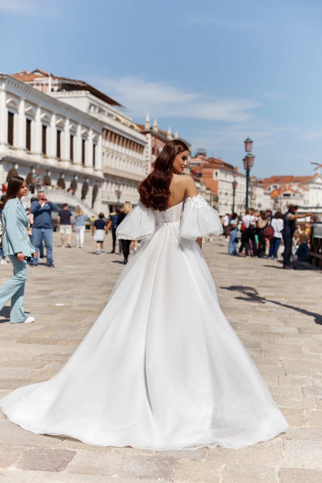 Charmaine - Oksana Mukha - Back of Dress with Train