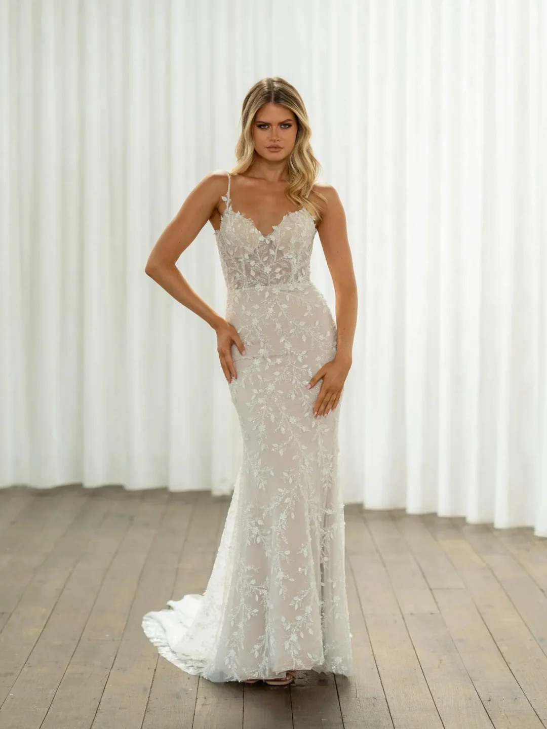 Tayce by Madi Lane - front view of gown