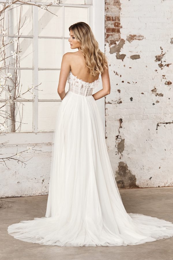 Sincerity 44380 - back of dress