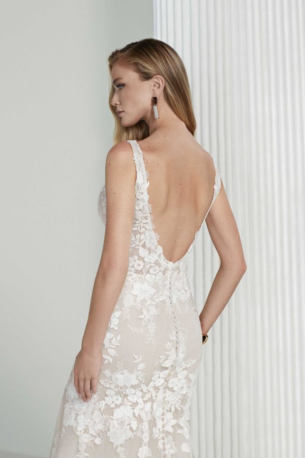 Justin Alexander - Jane - Back of Dress