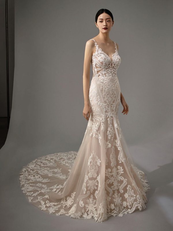 Enzoani Blue - Marianna - Front of Dress