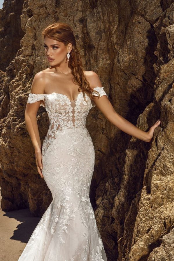 Kitty Chen - Crystal - Front of Dress