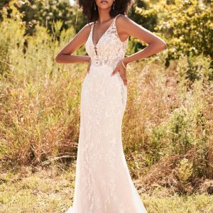 Lillian West - 66183 - Front of Gown