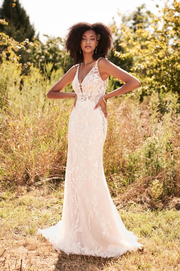 Lillian West - 66183 - Front of Gown