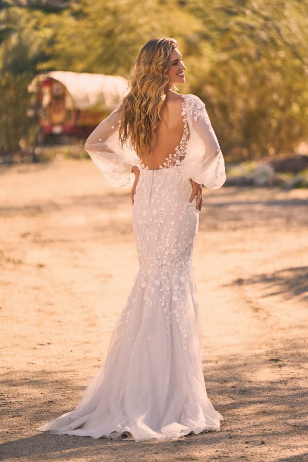 Lillian West - 66323 - Back of Dress